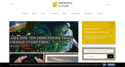 Desktop Screenshot of emergingfuture.com